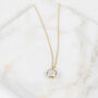 Brooklyn Moonstone And Gold Plated Necklace, thumbnail 1 of 4