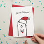 Merry Catmas Christmas Cards Single And Packs Available, thumbnail 1 of 6