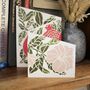 Festive Folded Pomegranate Greeting Card, thumbnail 1 of 10