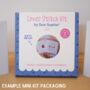 'Sewing Is My Therapy' Mini Cross Stitch Kit, thumbnail 2 of 2
