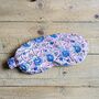 Fair Trade Eye Mask, Handmade Indian Cotton Block Print, thumbnail 5 of 9