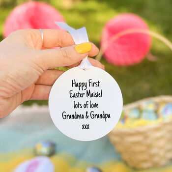 Personalised Easter Egg Wreath Decoration, 2 of 10