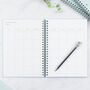 Personalised Ivf Journey Planner Mint, thumbnail 5 of 11