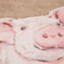 Hug Rug Farmyard Pig, thumbnail 3 of 3