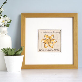 Personalised Daffodil Birthday Card For Her, 4 of 10