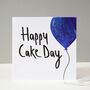 Happy Cake Day Balloon Card, thumbnail 4 of 8
