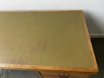 1950’s Vintage Ministry Of Defence Desk, 8 of 11