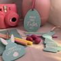 Personalised 'My Easter Eggs' Decoration Turquoise, thumbnail 4 of 9