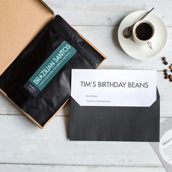 Coffee Gift With Personalised Note, 2 of 9
