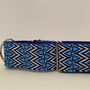 Martingale Collar In Royal Blue Print, thumbnail 5 of 10