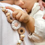 Floral Daisy Chain Breastfeeding And Teething Necklace, thumbnail 4 of 6