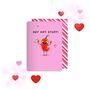 Valentine 'Hot Stuff' Chilli Magnet Card, thumbnail 2 of 2