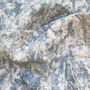 Everly Linen Quilted Throw Duck Egg Blue, thumbnail 2 of 8