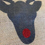 Personalised Christmas Sack With Felt Nose, thumbnail 6 of 8