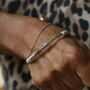 Silver Milestone Cuff Bangle, thumbnail 3 of 6