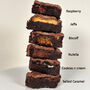 Personalised Message Letterbox Brownie Slab, thumbnail 3 of 3