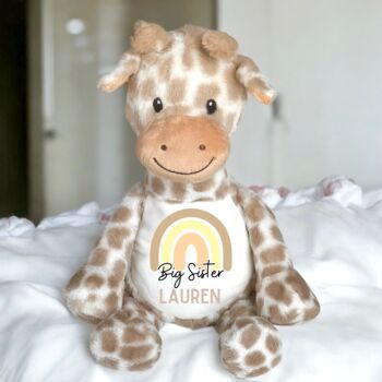 Sibling Baby Giraffe Soft Toy Big Brother, Big Sister, 5 of 5