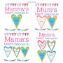 Personalised Mummy's Heart Canvas Bag, thumbnail 2 of 6