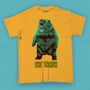 Funny Eat Trash Bear Adult Men's T Shirt, thumbnail 1 of 6