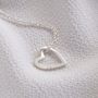 Personalised Heart Outline Pendant Necklace, thumbnail 5 of 10