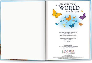 Personalised Children's Book, Very Own World Adventure, 2 of 9