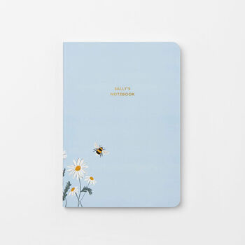 Personalised Wild Daisy Softback Notebook, 3 of 6