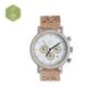 The White Cedar: Handmade Wood Vegan Wristwatch For Men, thumbnail 3 of 8