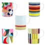 Coffee Or Tea Mug In Fine Porcelain Multicoloured, thumbnail 1 of 12