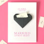 Married At First Sight Style Origami Heart Card, thumbnail 1 of 6