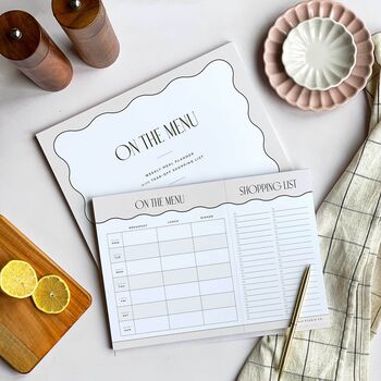 Meal Planner, Personalised 2026 Diary And Pen: Christmas Gift Set, 11 of 11