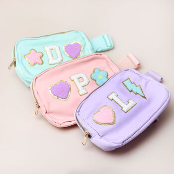 Kids Personalised Preppy Patch Bag, 2 of 7