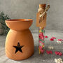 Terracotta Wax Melter And Wax Melt Gift Set, thumbnail 1 of 5