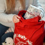 Personalised Traditional Red Christmas Sack, thumbnail 2 of 5
