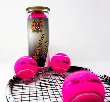 Gift Your Sports Coach Message Tennis Balls, 10 of 10