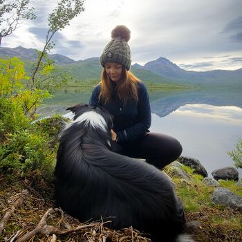 Greenland Cable Reflective Super Bobble Hat, 3 of 3