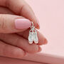 Ballet Shoes Silver Charm, thumbnail 1 of 8