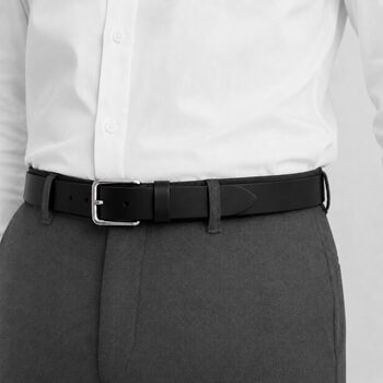 Handmade Men's Thick Leather Belt, 4 of 7