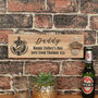 Any Name And Message Beer Wall Mounted Bottle Opener, thumbnail 1 of 2