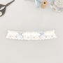Lace Wedding Garter With Two 'Something Blue' Bows, thumbnail 1 of 8
