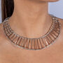 Egyptian Pyramid Collar/Necklace, thumbnail 2 of 3