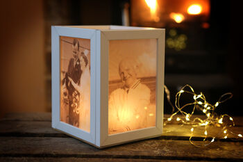 Personalised Tea Light Memorial Photo Lamp, 2 of 8