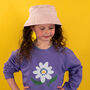 Children's Embroidered Personalised Bucket Hat, thumbnail 2 of 2