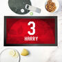 Personalised England Bar Mat, thumbnail 1 of 3