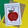 Absolutely Best Apple Keyring Card, thumbnail 1 of 3