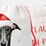 Personalised Greyhound Santa Sack, thumbnail 2 of 3