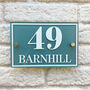 Personalised House Sign Road, Number And Design, thumbnail 8 of 10