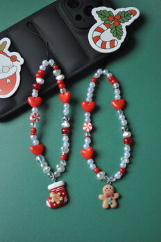 Personalised Festive Phone Charm, 5 of 8