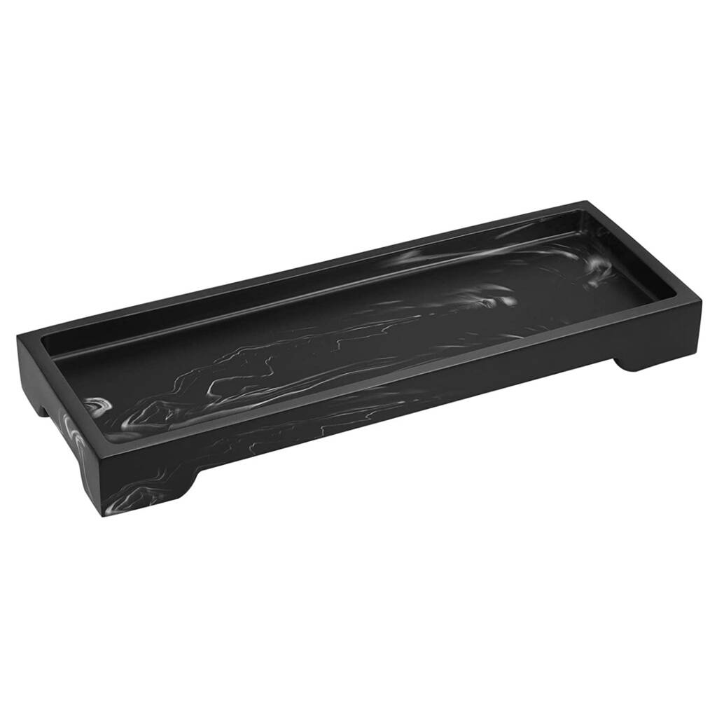 Black Ink Rectangular Vanity Tray By Momentum