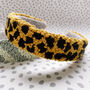 Leopard Animal Print Headband, thumbnail 1 of 2