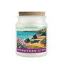 Bedruthan Steps Scented Glass Jar Candle • Cornwall Beach • Cornish Gift • Coastal Living • Gift Box, thumbnail 2 of 3